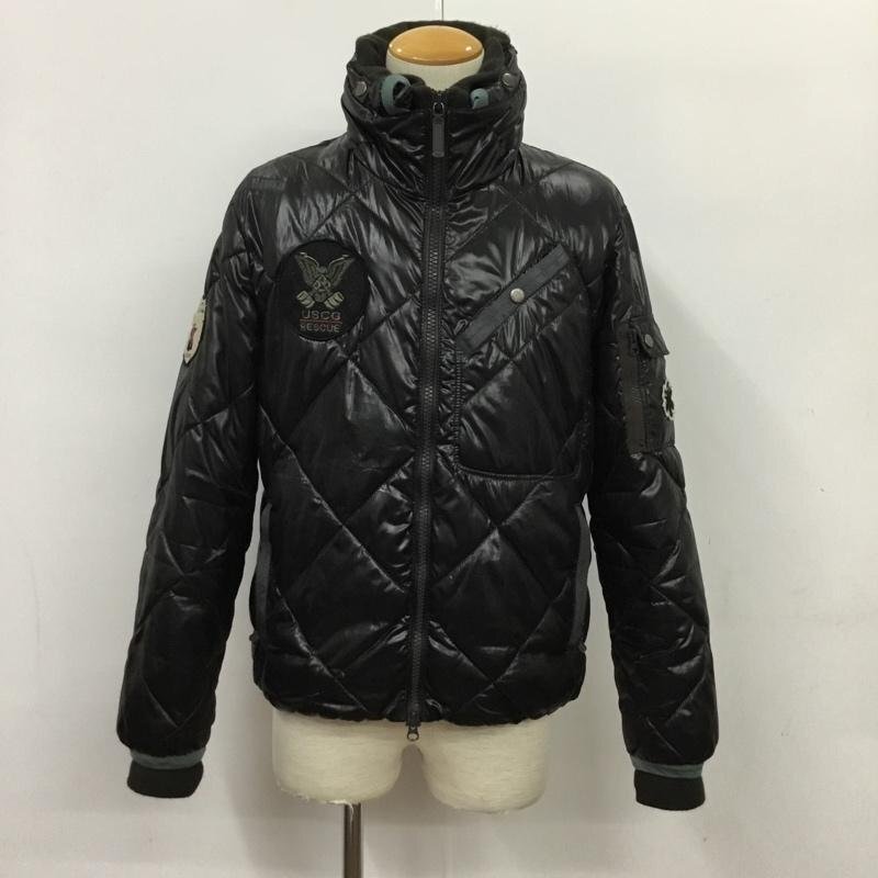 AVIREX M アヴィレックス ジャケット、上着 ジャンパー、ブルゾン 6122069 AF-75 USCG 中綿 Jacket 黒 / ブラック / 10087508拍卖