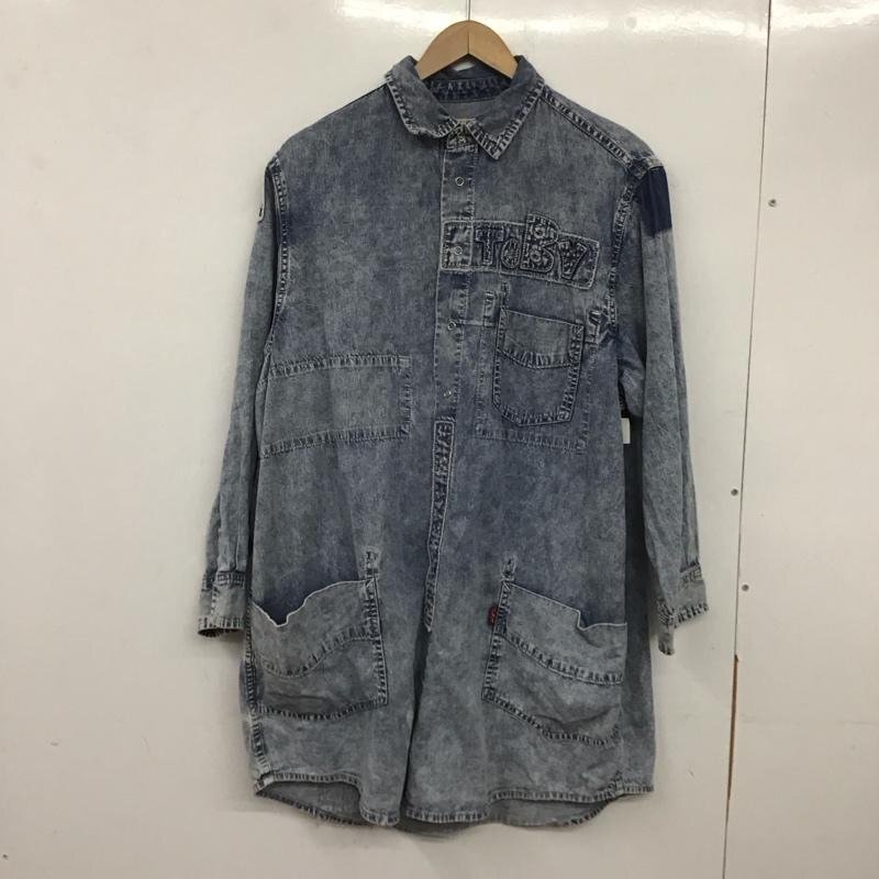 RNA M アールエヌエー ワンピース ひざ丈スカート デニムシャツ ETC36669 ドクロ スカル One-Piece Medium Skirt 10138508拍卖