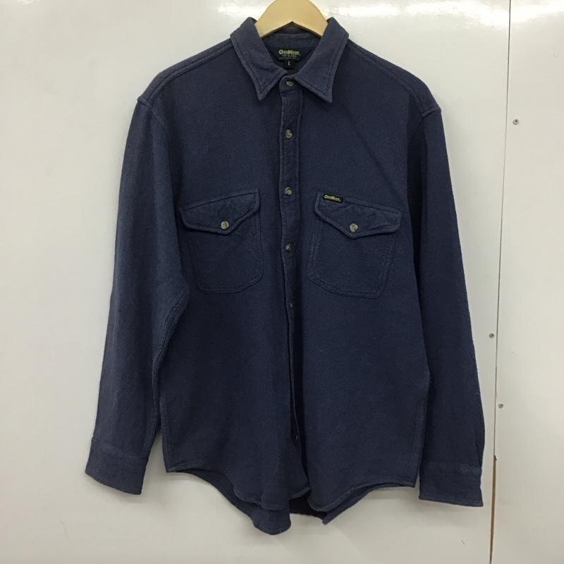 OSHKOSH L オシュコシュ シャツ、ブラウス 長袖 長袖シャツ 無地シャツ カラーシャツ Shirt Blouse 青 / ブルー / 10140264拍卖