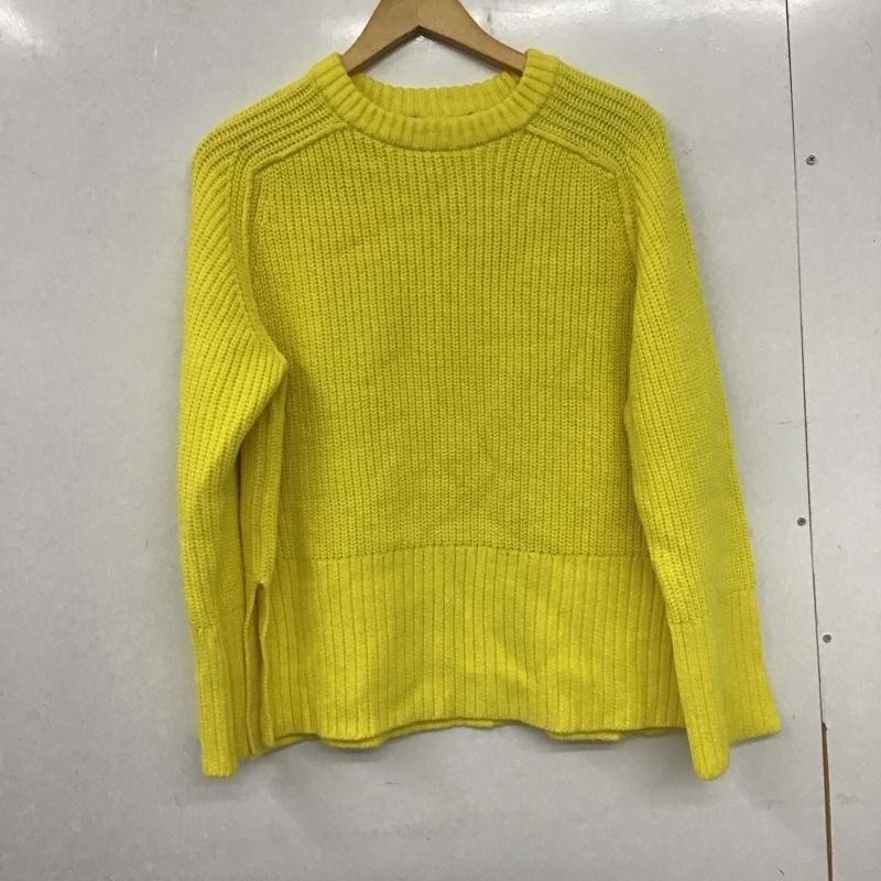 ZARA M ザラ ニット、セーター 長袖 Knit Sweater 黄 / イエロー / 10140288拍卖