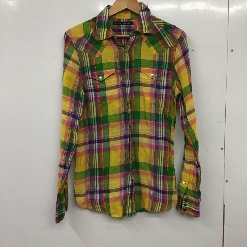 RALPHLAUREN 9 ラルフローレン シャツ、ブラウス 長袖 Shirt Blouse マルチカラー / マルチカラー / 10140363拍卖