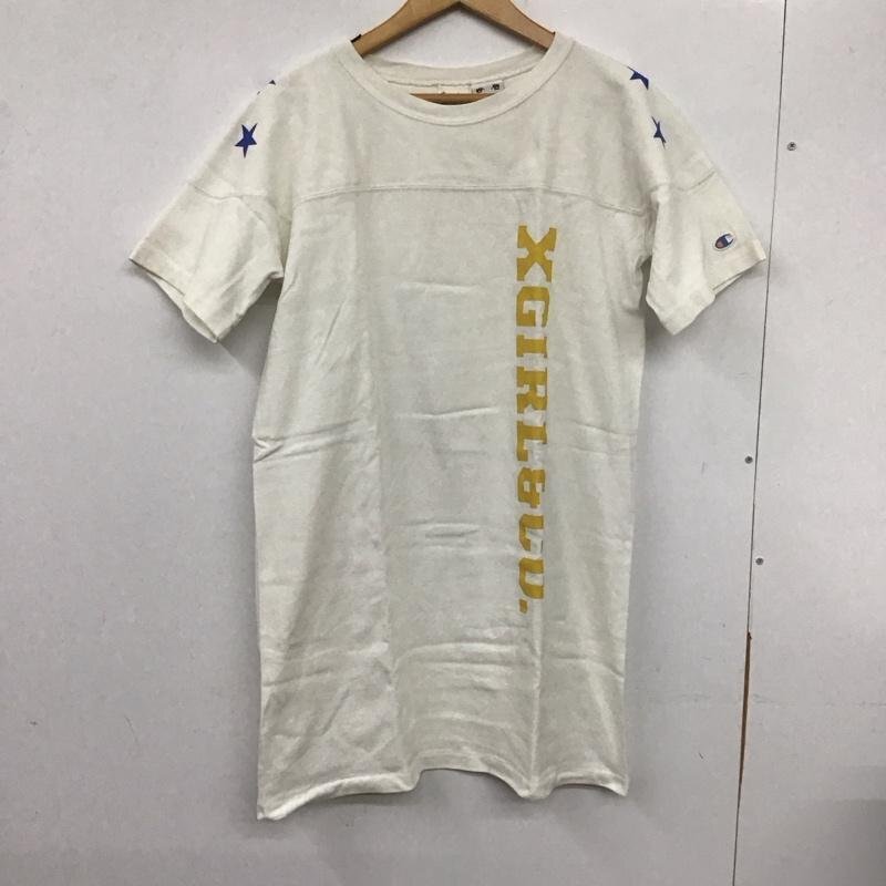 X-girl 1 エックスガール ワンピース ミニスカート チャンピオン One-Piece Mini Skirt Short Skirt 白 / ホワイト / 10140418拍卖