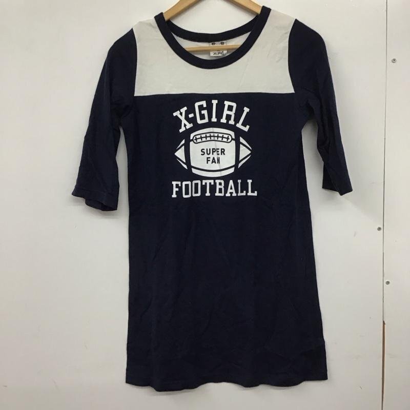 X-girl 1 エックスガール ワンピース ミニスカート One-Piece Mini Skirt Short Skirt 紺 / ネイビー / 10140387拍卖