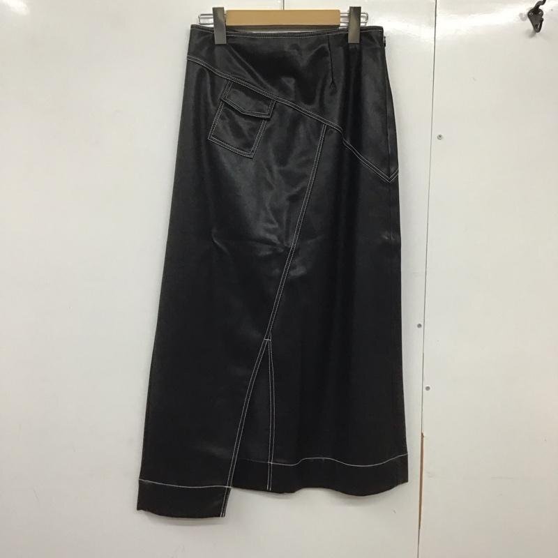 SLY 2 スライ スカート ロングスカート 030DA031-0630 VEGAN LEATHER Skirt Long Skirt 黒 / ブラック / 10140585拍卖