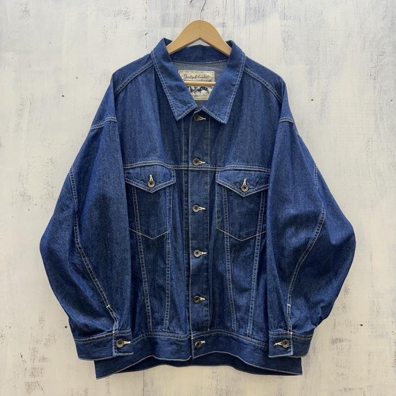 ロデオクラウンズ 420FSR30-109B Relax ルーズデニムジャケット FREE拍卖