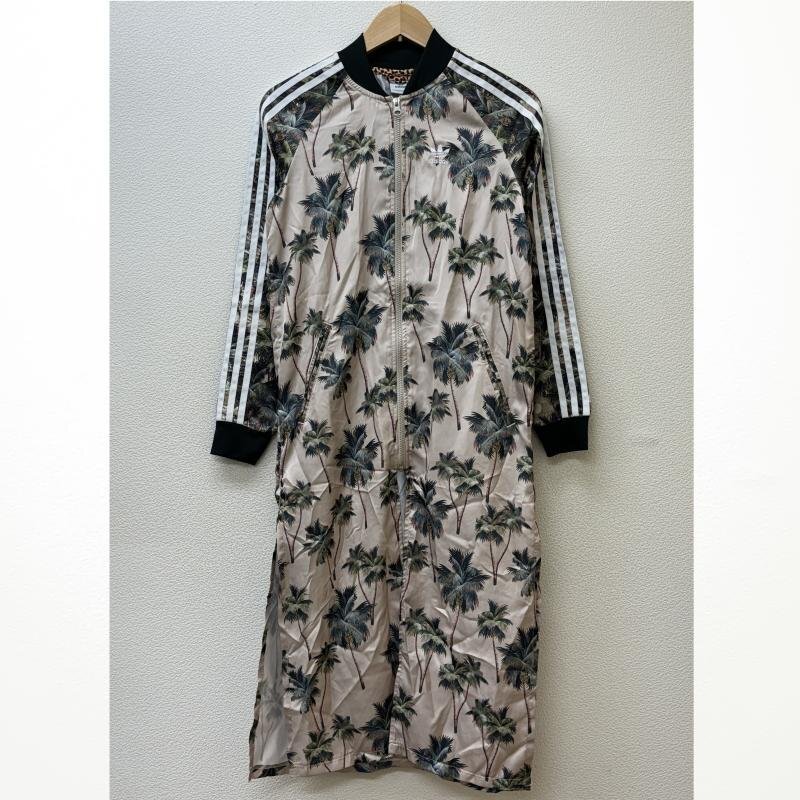 アディダス CW4724 ELONG SST ヤシの木柄 ナイロン サイドスリット ロング丈 ジャージ トラック S拍卖