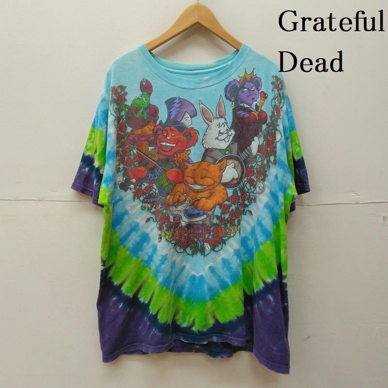 古着 Liquid Blue Wonderland Jamband Grateful Dead タイダイ Tシャツ -拍卖