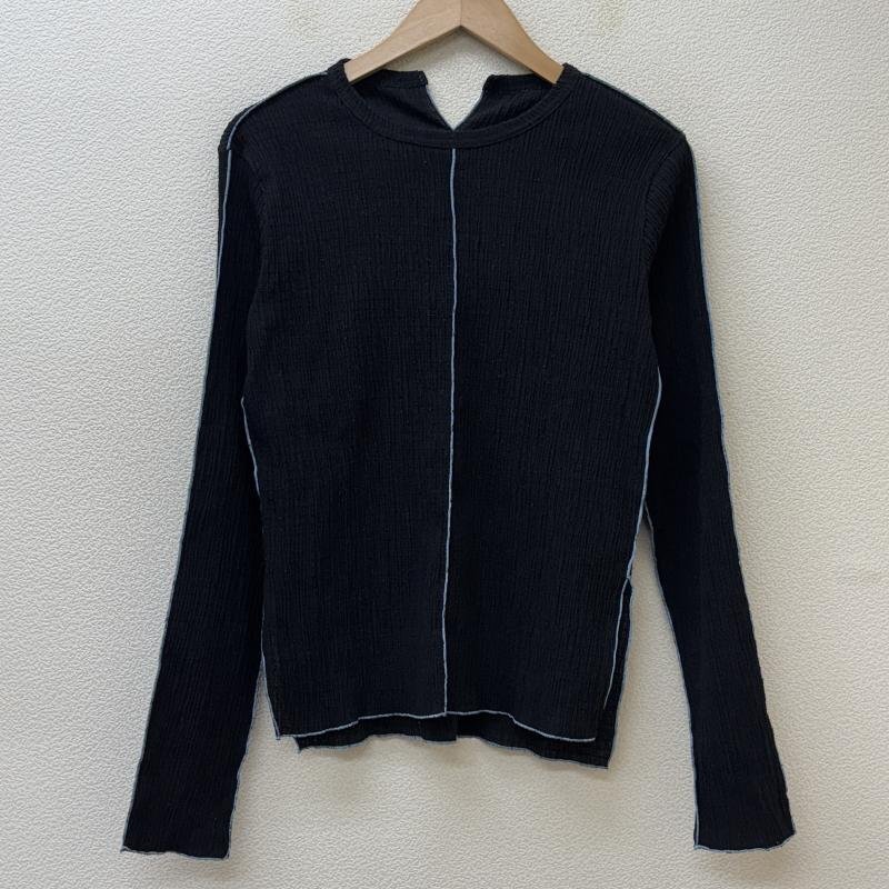 古着 MAISON SPECIAL メゾンスペシャル 21221415102 バックVネック サイドスリット シャーリング FREE拍卖