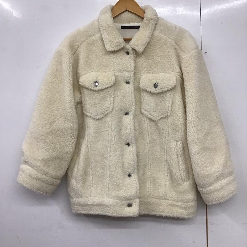 Heather FREE ヘザー ジャケット、上着 ジャンパー、ブルゾン HE070397TS BIGボアジャケット Jacket 白 / ホワイト / 10140757拍卖