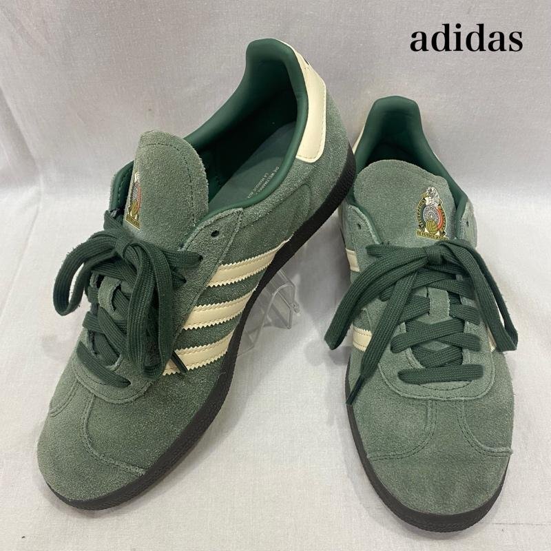 アディダス ID3726 GAZELLE MEXICO GREEN OXIDE WHITE GUM US6.5 / 24.5cm US:6拍卖