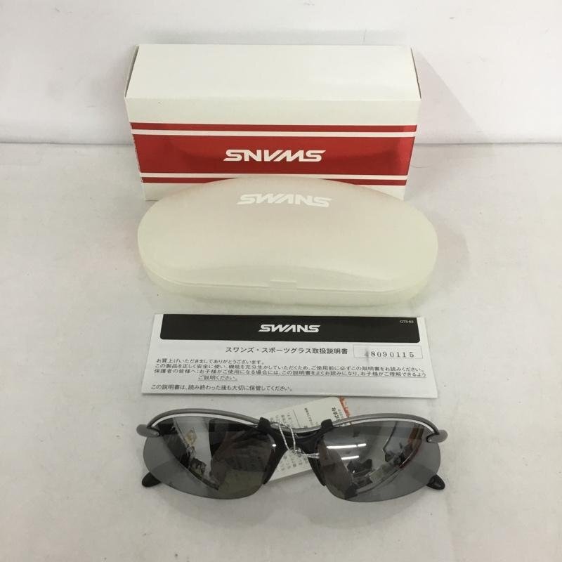 Swans 表記無し スワンズ めがね・サングラス サングラス SA-505 エアレス ウェイブ 箱有 Sun Glasses 10140844拍卖