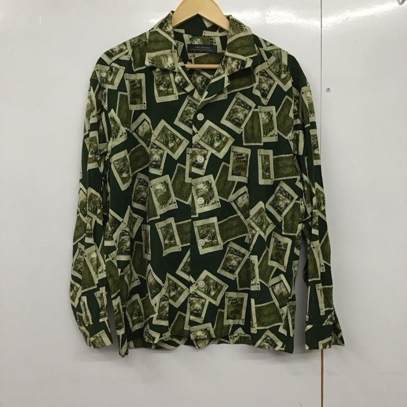 nano・universe M ナノユニバース シャツ、ブラウス 長袖 長袖シャツ プリントシャツ カラーシャツ Shirt Blouse 10140856拍卖