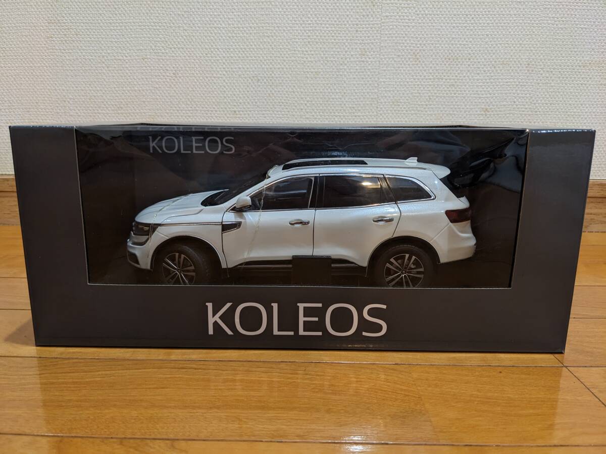 ルノー特注 1:18 ルノー コレオス Renault KOLEOS 2016 ホワイト ダイキャスト ミニカー拍卖
