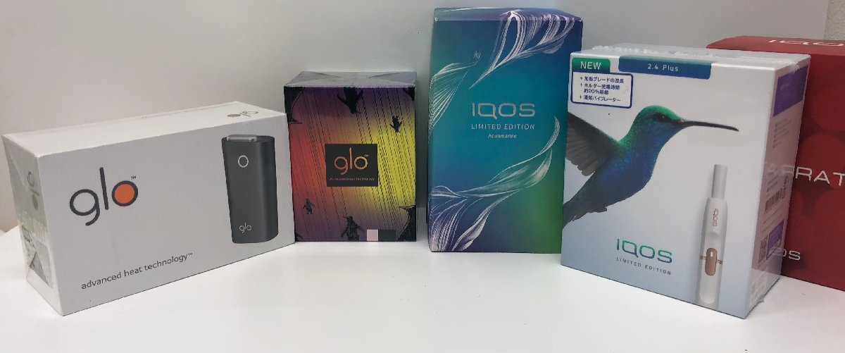 ★【USED/未開封/動作未確認】iQOS アイコス2.4 Plus Aquamarine ブルー A1403/A1503 リミテッドエディション glo G003 HYPER+拍卖
