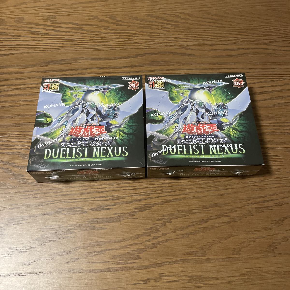未開封品 遊戯王OCGデュエルモンスターズ DUELIST NEXUS 初回生産限定同梱 2BOXセット拍卖