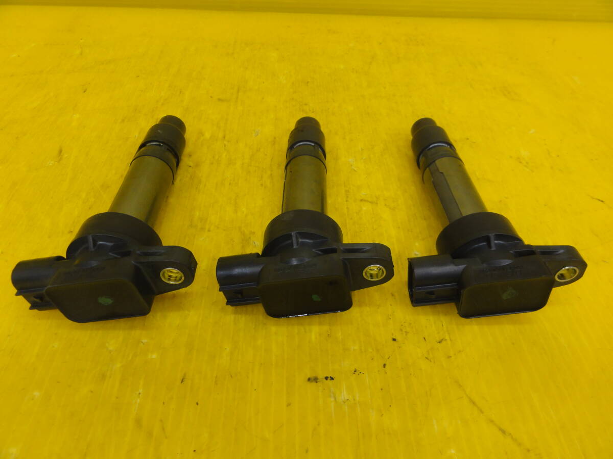 ☆平成19年車 スズキ MH22S ワゴンR イグニッションコイル ダイレクトコイル 3本セット 純正 動作OK☆F30749 m拍卖