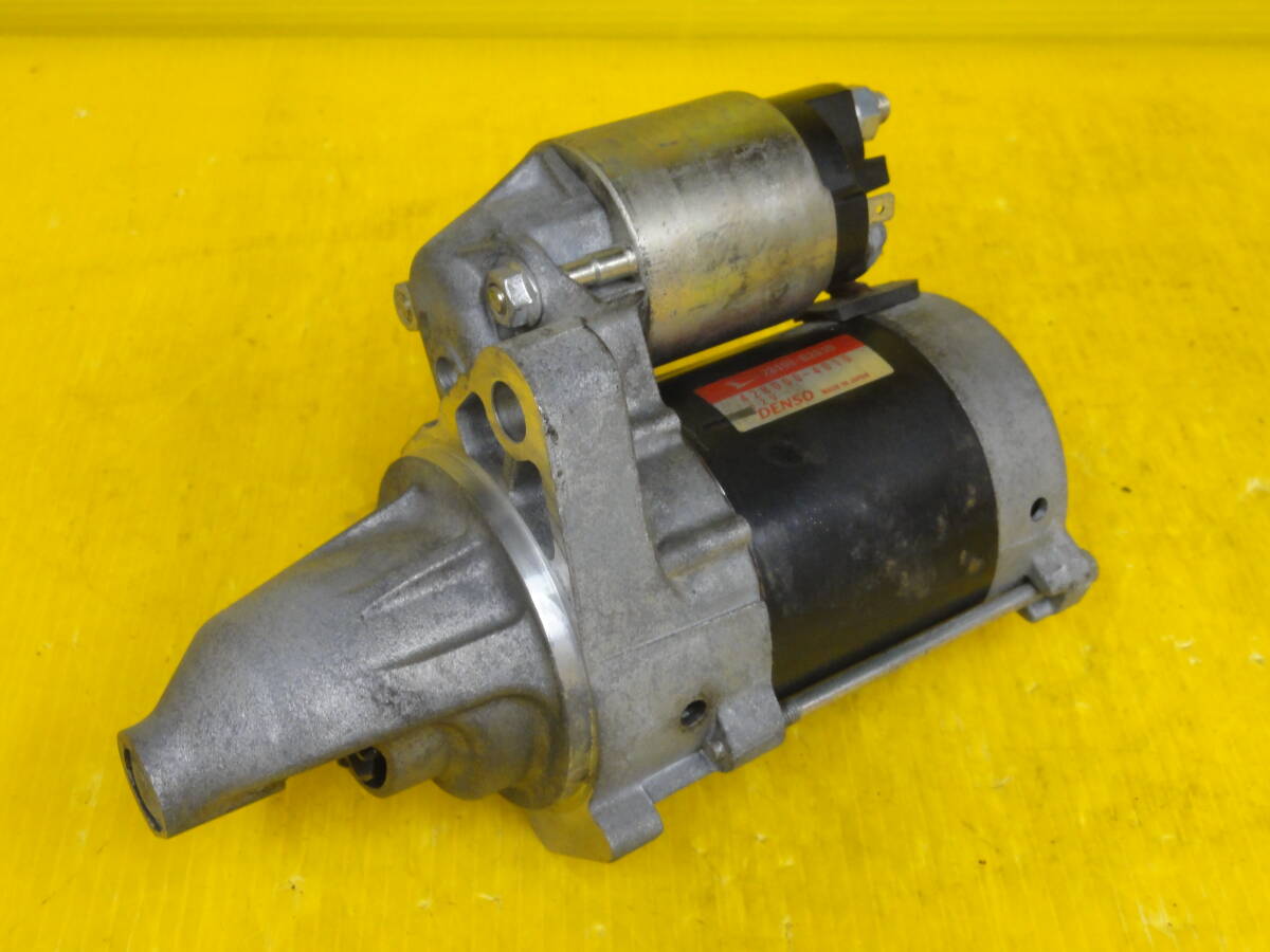 ☆平成23年車 ダイハツ L375S タント セルモーター スターター 純正 28100-B2030 428000-4010 動作OK☆F30826 m拍卖