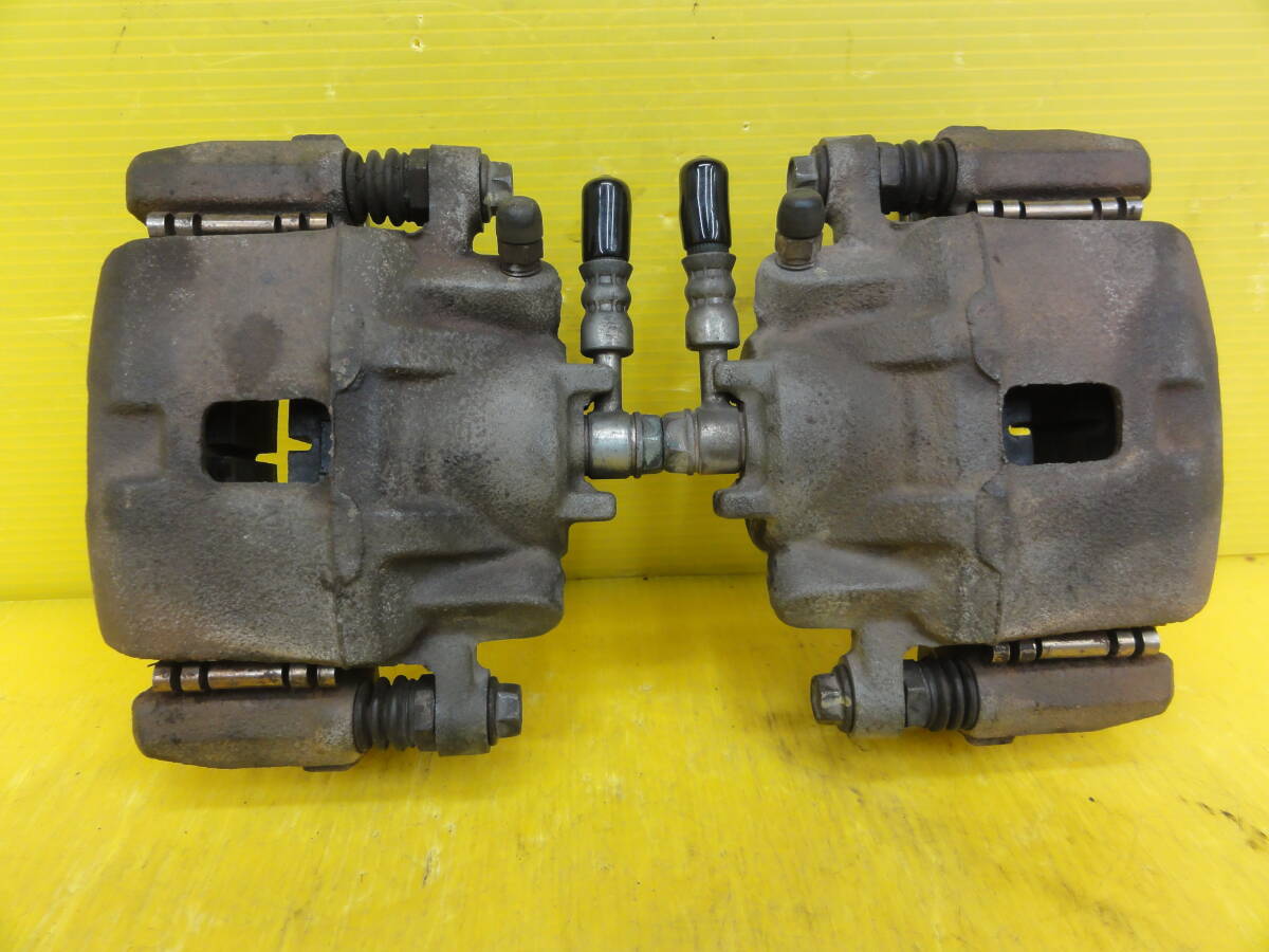 ☆平成17年 ホンダ HM2 バモス 4WD フロントキャリパー ブレーキキャリパー 左右セット パット残量7mm 純正 動作OK ☆F30883 m拍卖
