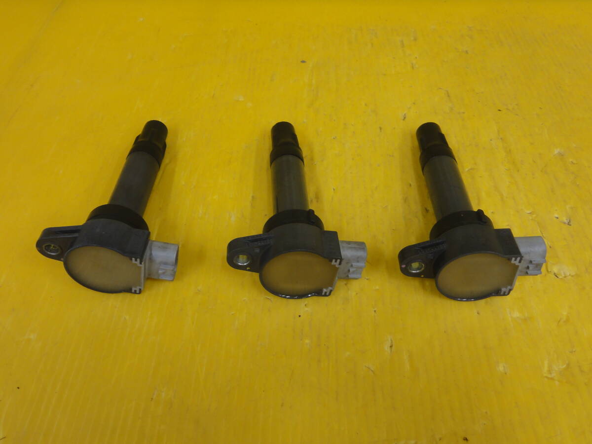 ☆平成12年車 スズキ MC21S ワゴンR イグニッションコイル ダイレクトコイル 3本セット 純正 動作OK☆F30904 m拍卖