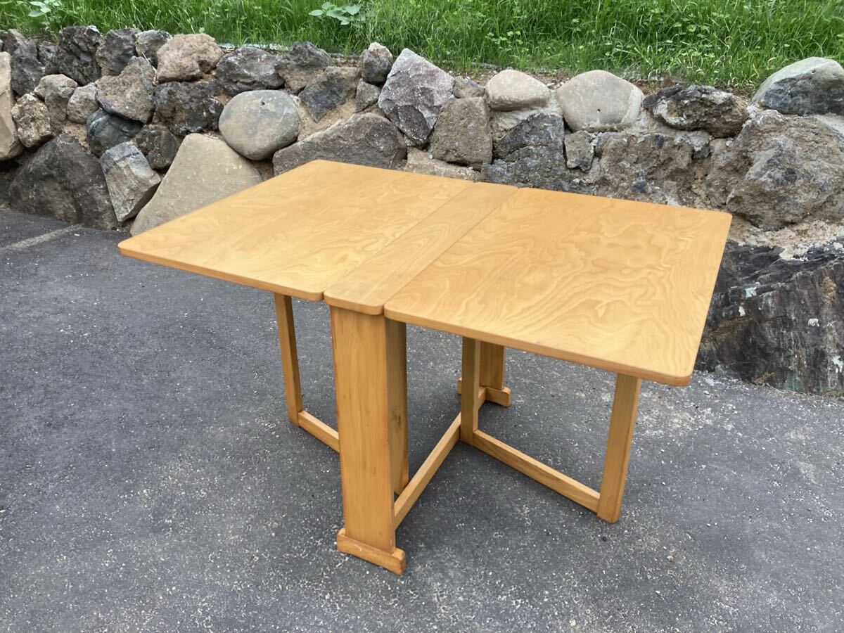 K1013★コスガ フォールディングテーブル KOSUGA 折りたたみテーブル 120×80×70cm拍卖