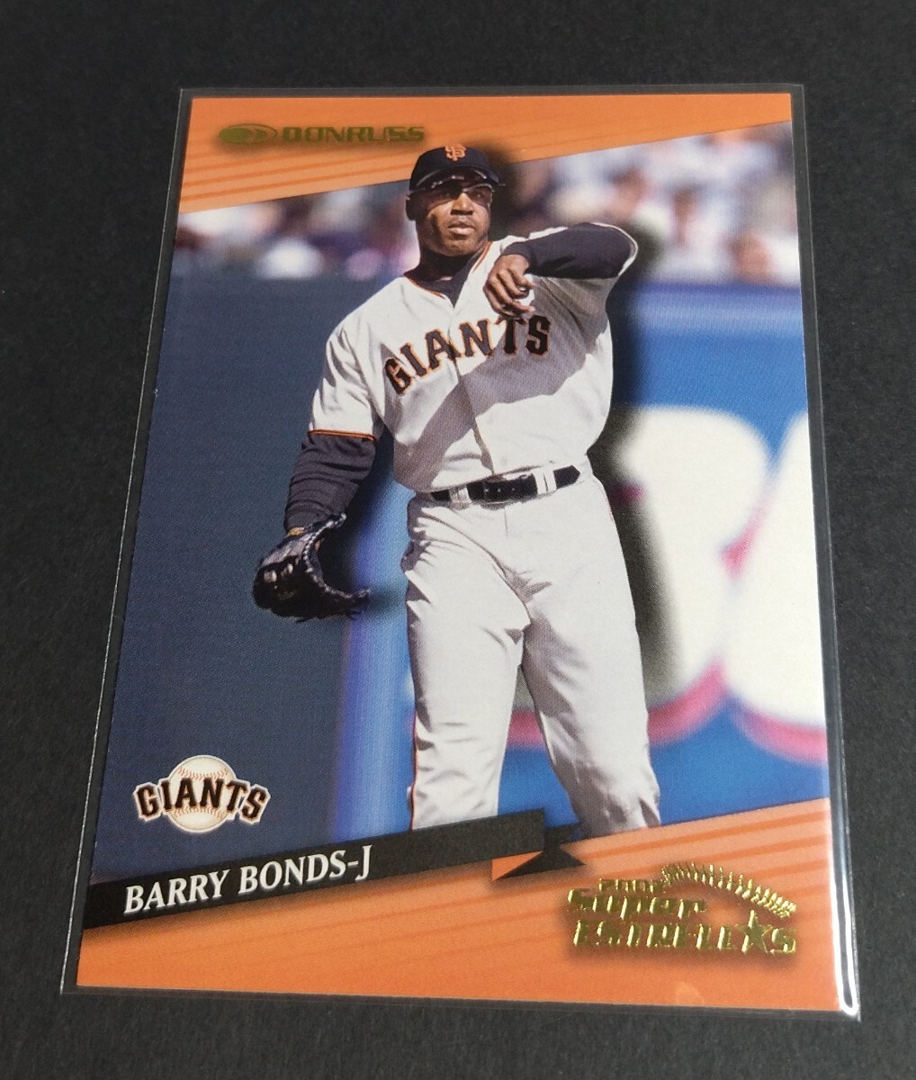MLB 2002年DONRUSS バリー・ボンズ(ジャイアンツ) Super ESTRELLAS No,78。 Giants BARRY BONDS 拍卖
