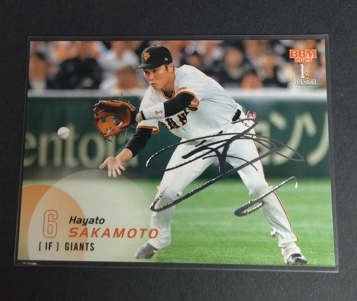 2025年BBM 1st 坂本勇人(巨人) 銀箔サイン入り。No,016。拍卖