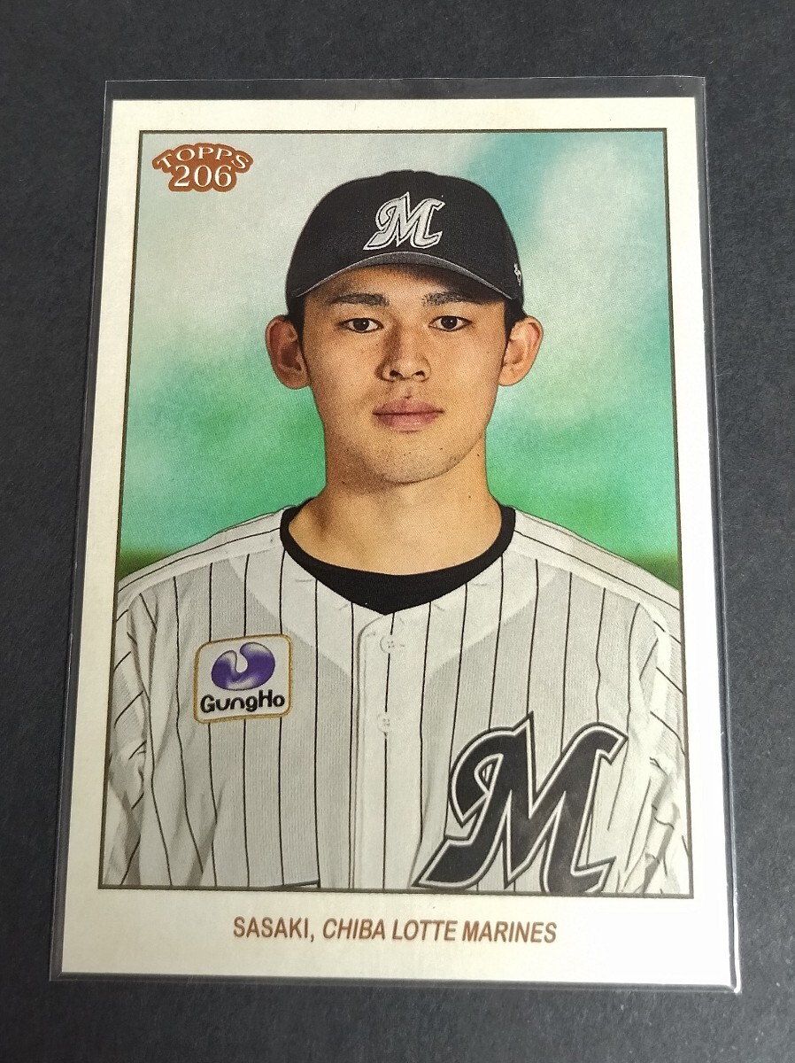 2023年topps 206 佐々木朗希(ロッテ)No,165。ROKI SASAKI拍卖
