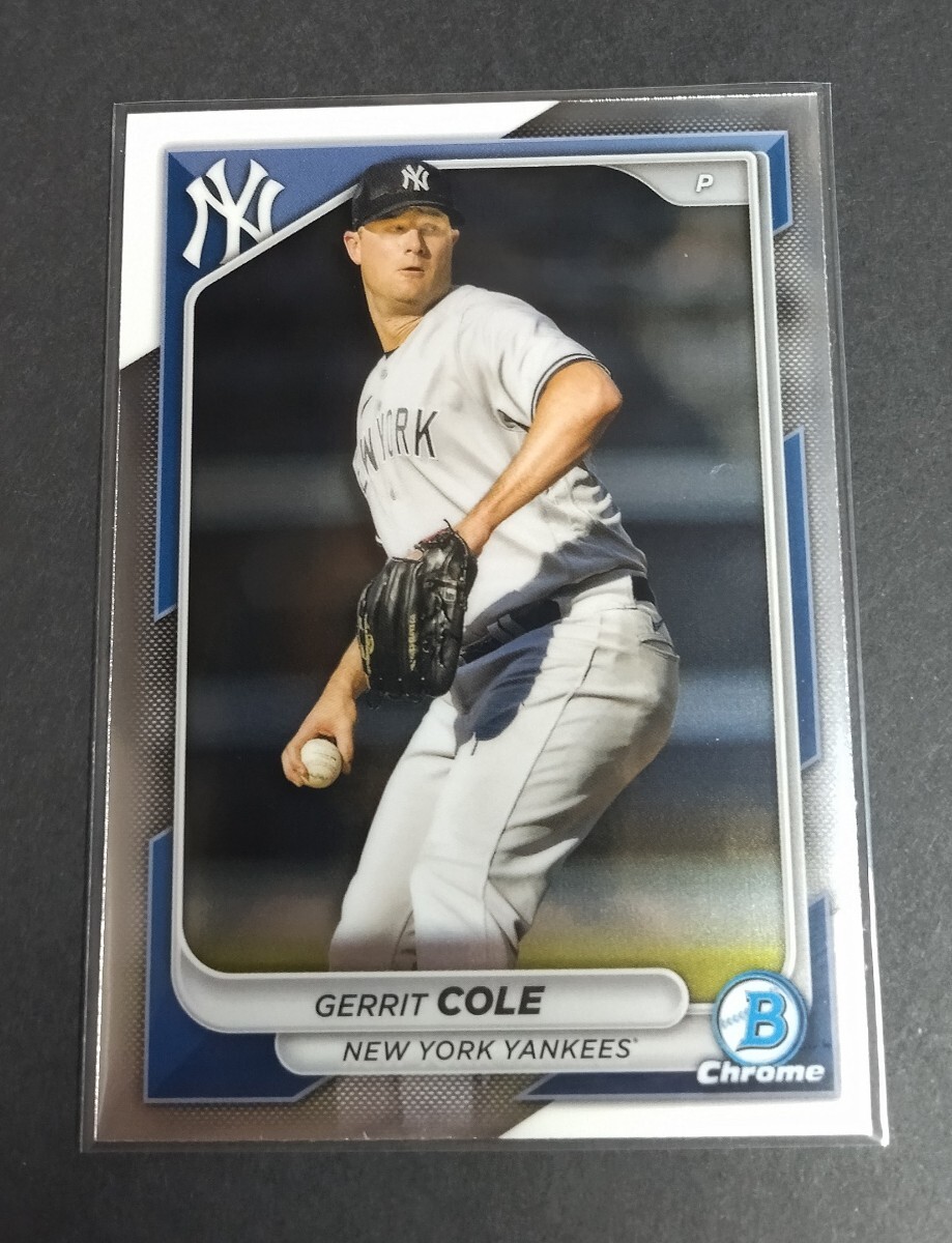MLB 2024年Bowman chrome ゲリット・コール(ヤンキース) No,18。 Yankees GERRIT COLE 拍卖