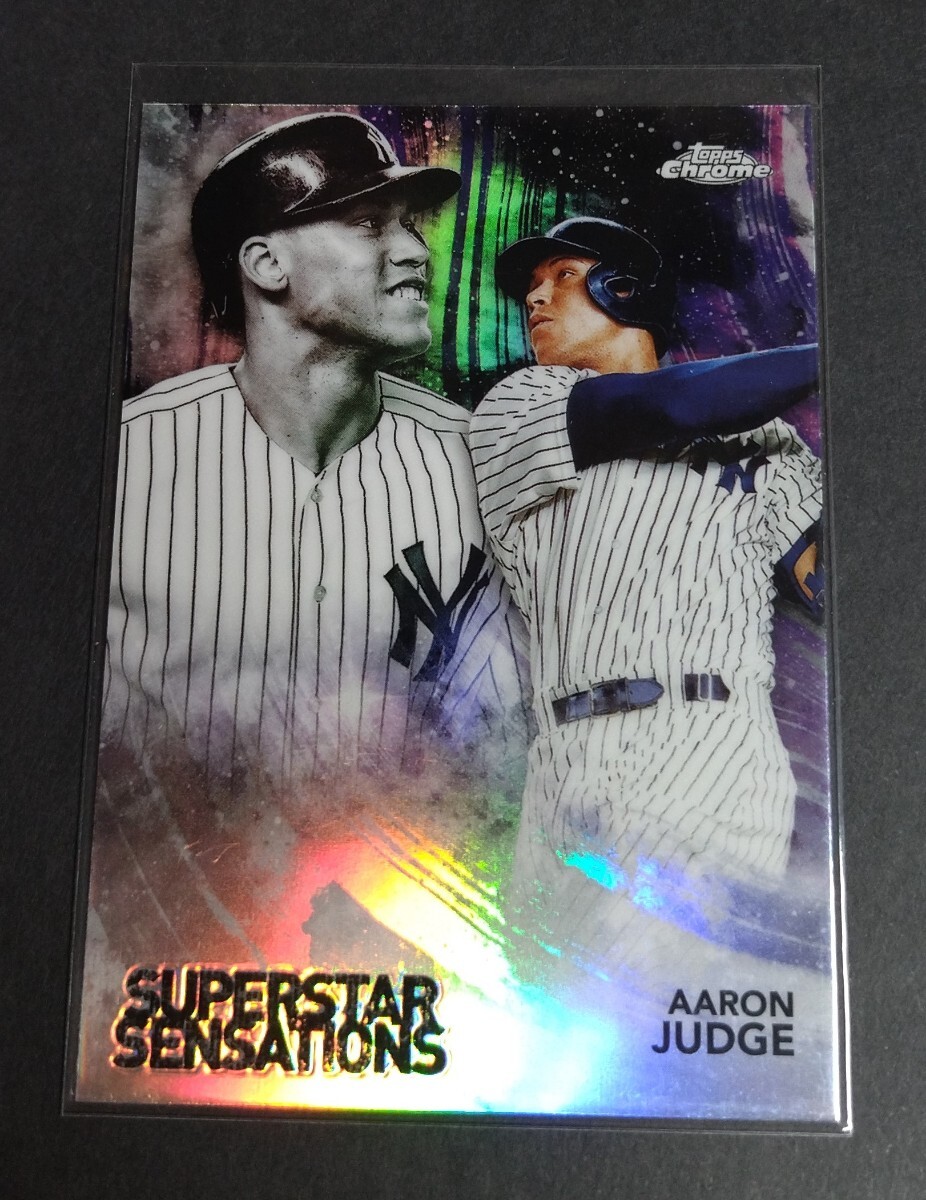 MLB 2018年topps chrome アーロン・ジャッジ(ヤンキース) SUPERSTAR SENSATIONS。 No,SS-1。Yankees AARON JUDGE 拍卖