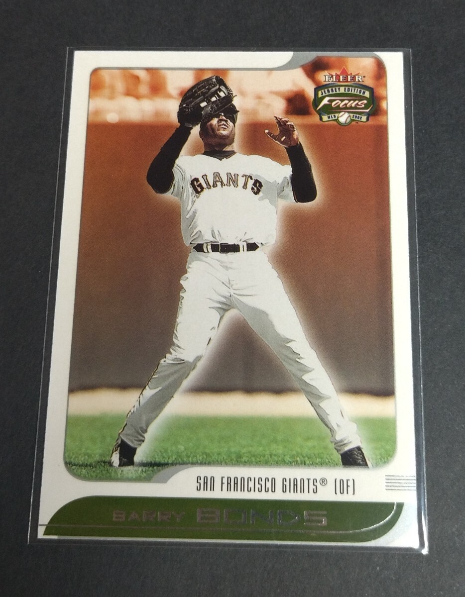 MLB 2002年FLEER Focus バリー・ボンズ(ジャイアンツ) Jersey Edition No,80。 Giants BARRY BONDS 拍卖