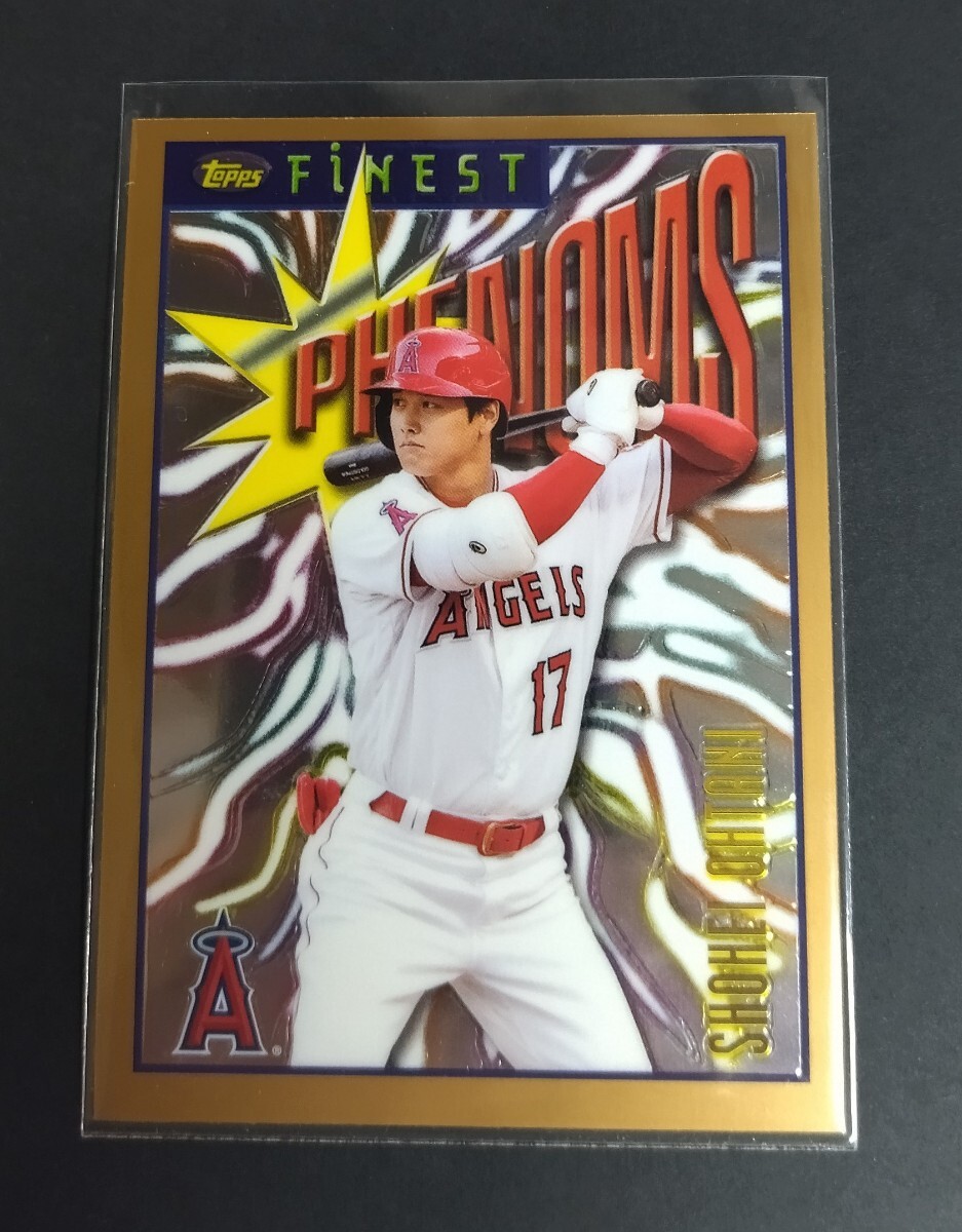 MLB 2023年topps finest 大谷翔平(エンゼルス) PHENOMS! No,CARD 57 THEME P23。 COMMON Angles SHOHEI OHTANI拍卖