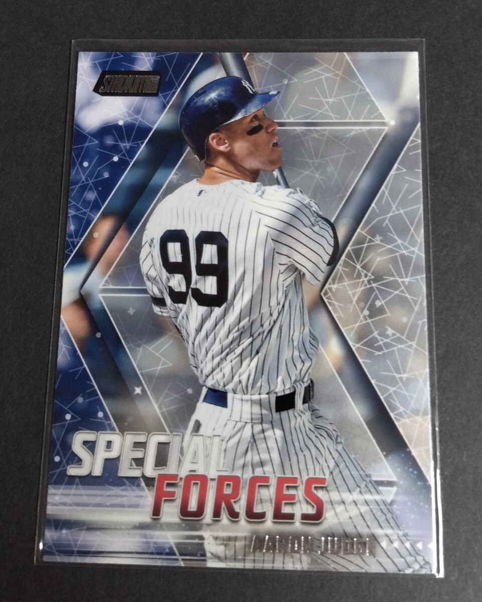 MLB 2018年topps Stadium Club アーロン・ジャッジ(ヤンキース) SPECIAL FORCES。 No,SF-AJ。Yankees AARON JUDGE 拍卖