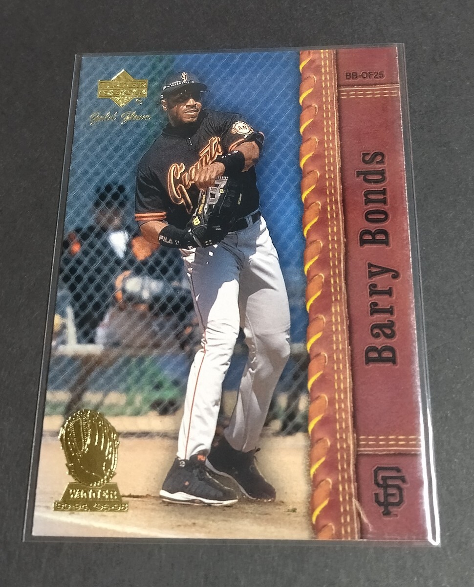 MLB 2001年upper deck バリー・ボンズ(ジャイアンツ)gold glove No,68。Giants BARRY BONDS 拍卖