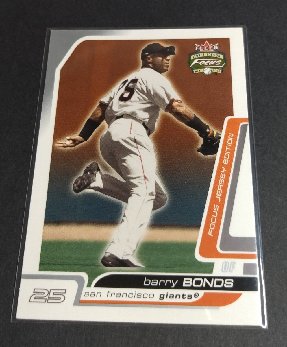 MLB 2003年FLEER Focus バリー・ボンズ(ジャイアンツ) No,8。Giants BARRY BONDS 拍卖