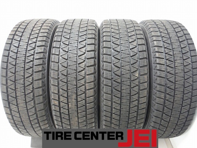 225-65R17 8.5-8分山 ブリヂストン ブリザックDM-V3 2021年製 中古スタッドレスタイヤ【4本セット】送料無料(AS17-3803)拍卖