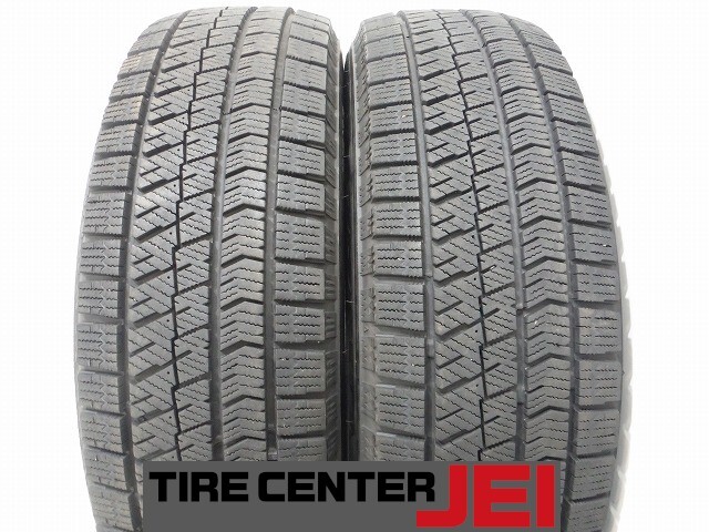 185-65R15 8.5-8分山 ブリヂストン ブリザックVRX2 2021年製 中古スタッドレスタイヤ【2本セット】送料無料(AS15-3799)拍卖