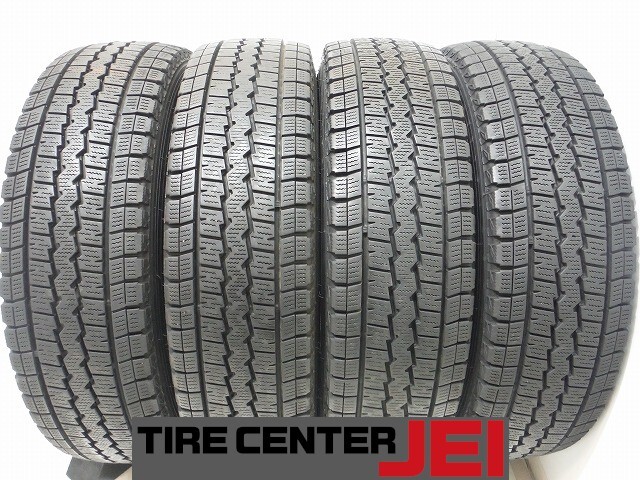 195-80R15 107/105L 8.5-8分山 ダンロップ ウィンターマックスSV01 2021年製 中古スタッドレスタイヤ【4本セット】送料無料(AS15-3814)拍卖