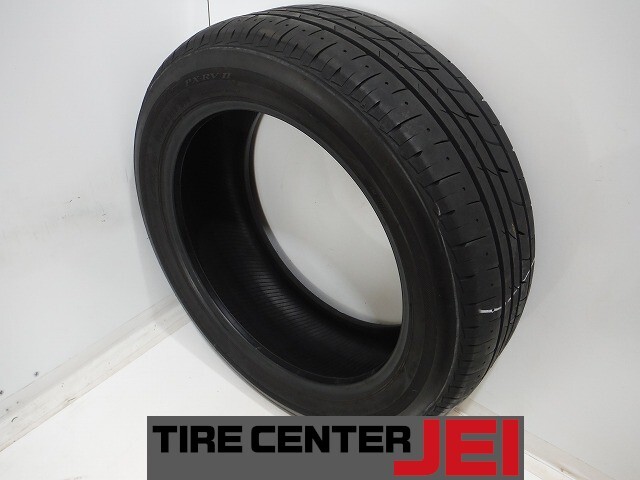 送料無料 205-55R17 9分山 ブリヂストン プレイズPX-RV2 2021年製 中古タイヤ【1本】(AGM-0802)拍卖