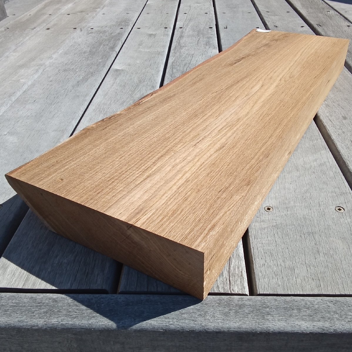 チーク 566×200×52mm 木材 銘木 板材 板 角材 材木 天然木 無垢材 乾燥材 木工 クラフト DIY【20251028011】拍卖