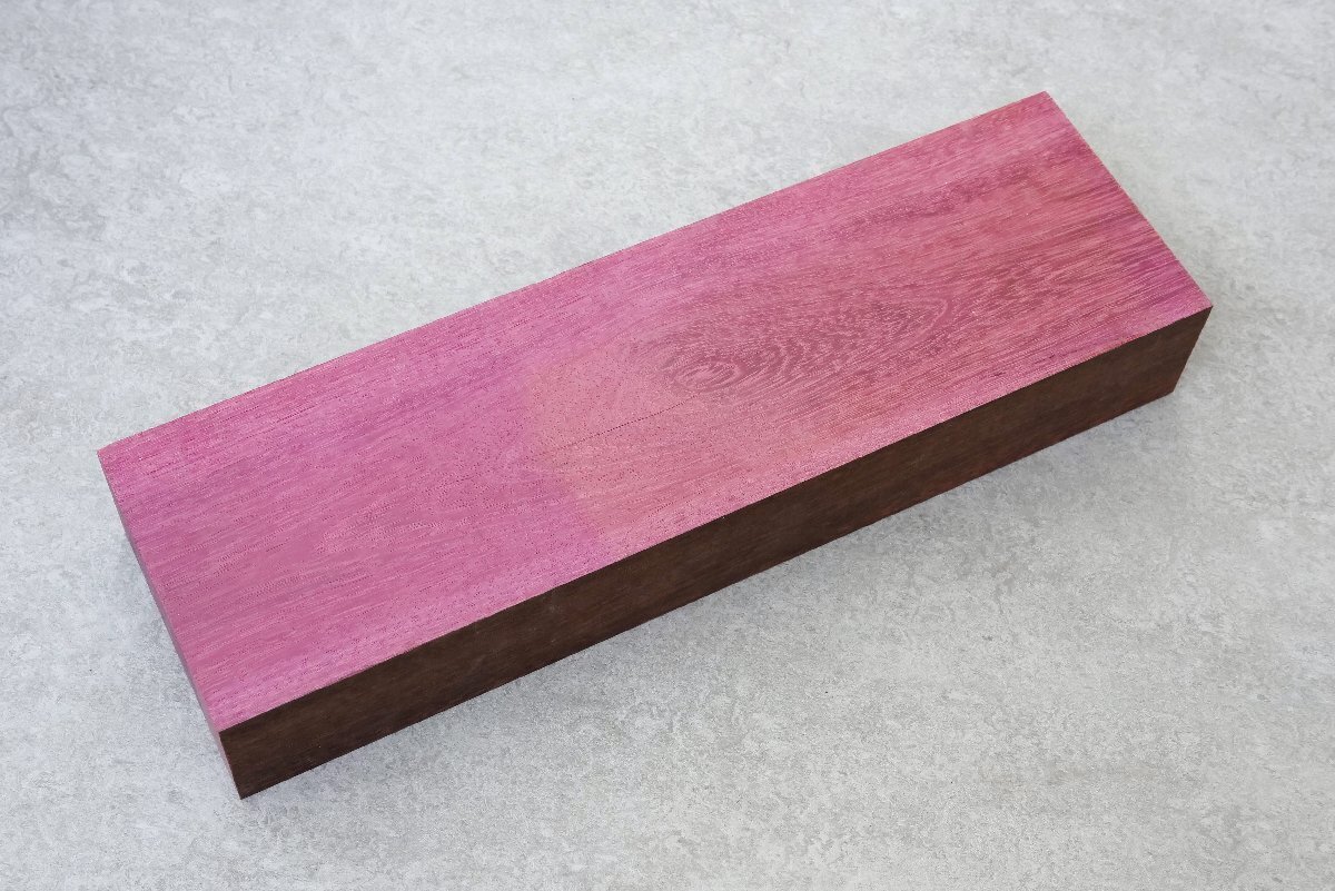 パープルハート 505×149×75mm 木材 銘木 板材 板 角材 材木 天然木 無垢材 乾燥材 木工 クラフト DIY【10250301003】拍卖