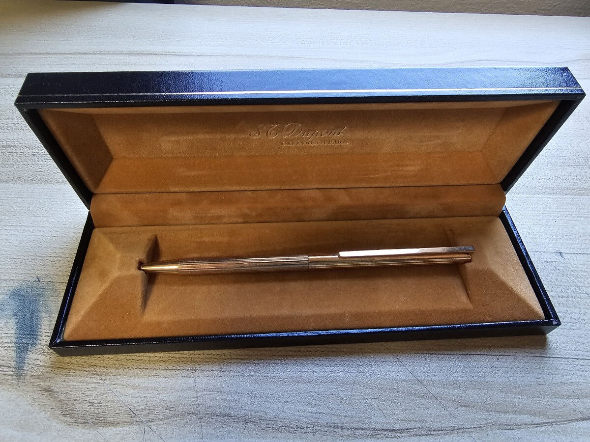 ST DUPONT S.T デュポン ボールペン ゴールド 廃盤 激レア!拍卖