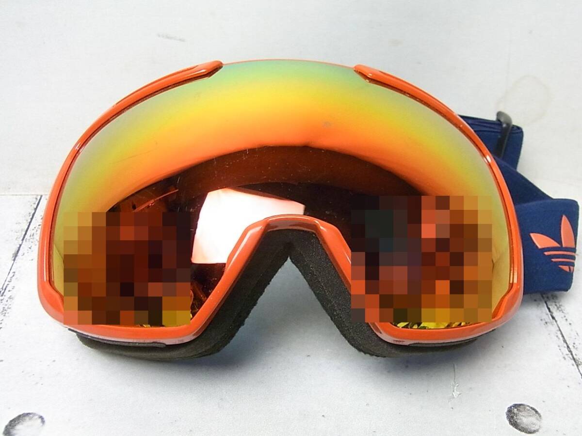 adidas/アディダス ゴーグル スノーボード・スキー USED/保管袋付き拍卖