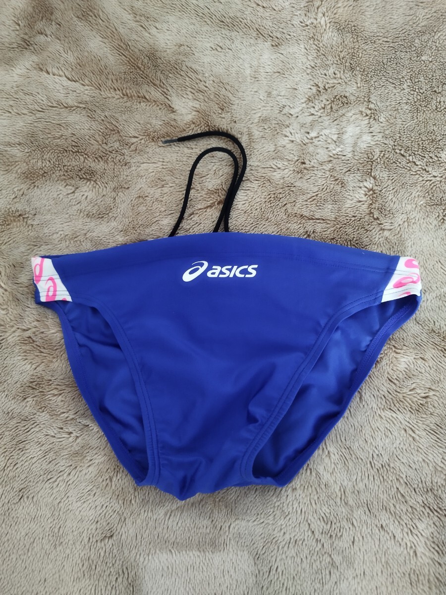 サイズXO アシックスハイドロCD 競泳水着 ブルー ②拍卖