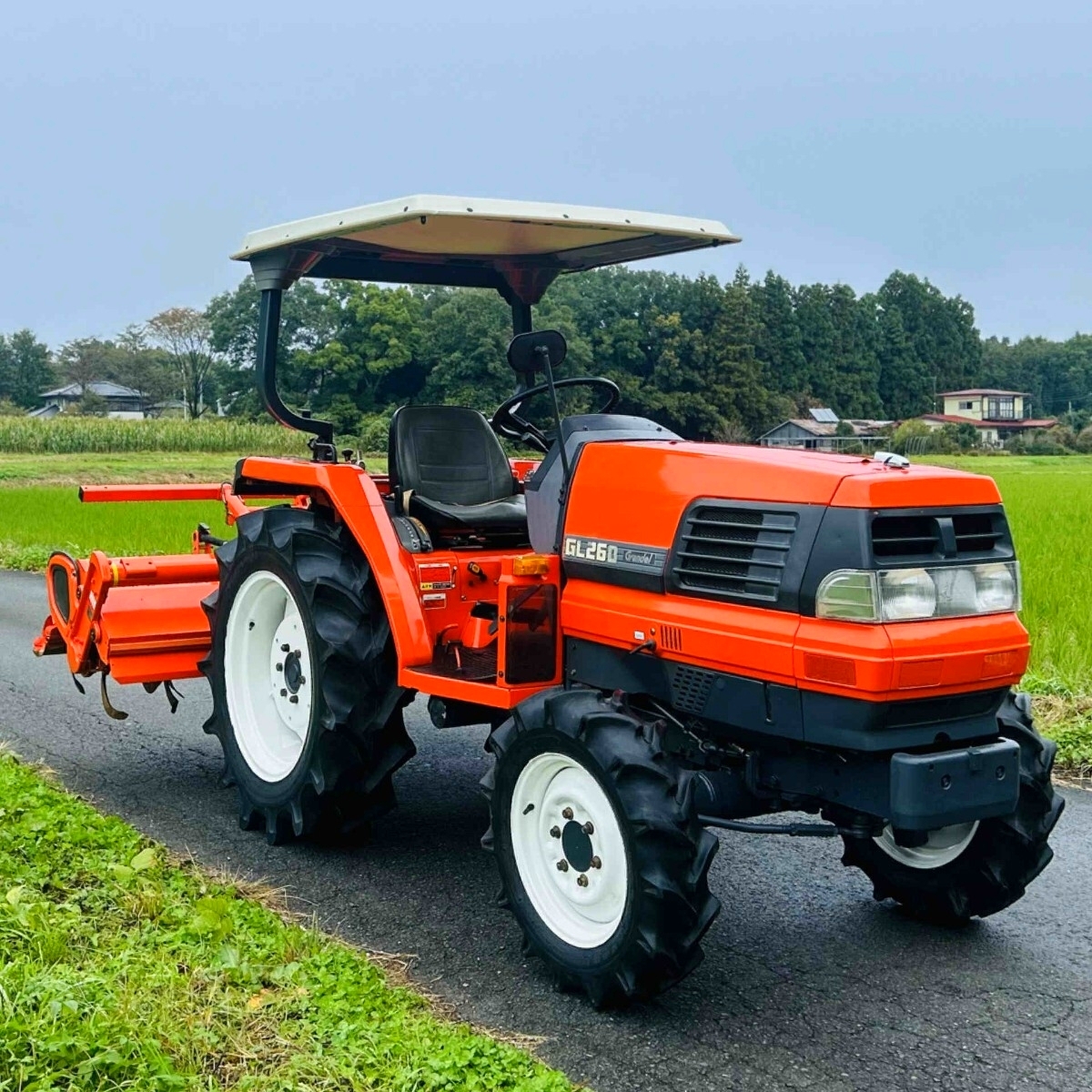 ★★美品★クボタ トラクター★ GL 260★26馬力★時間542h★倍速 ★パワステ★4WD ★自動水平★ポンパ★キャノピー★PTO逆転★AD★★拍卖