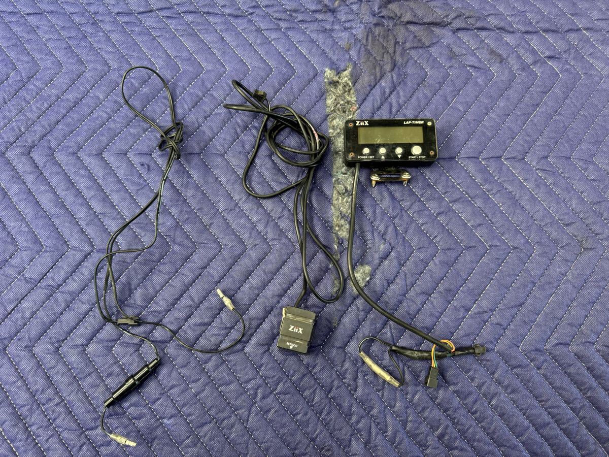 HRC CBR250R後期型レーサで使用/CBR250R/MC41/K33/ziix/ziixラップタイマー/ラップタイマー/計測器拍卖