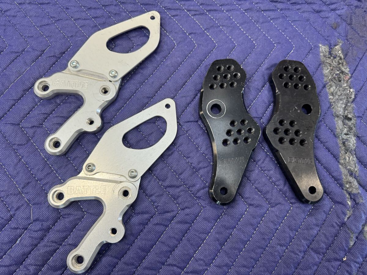 HRC GROM4で使用/NSF100/NSR50/NSR mini/ GROM5/ GROM/バトルファクトリーステップブレーキ/バッテリーステッププレート拍卖