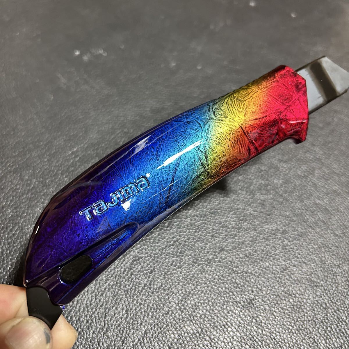 タジマ(Tajima) 万能ツールカッターナイフ ドラフィンL510 4 ニックス 腰風 カスタム塗装拍卖