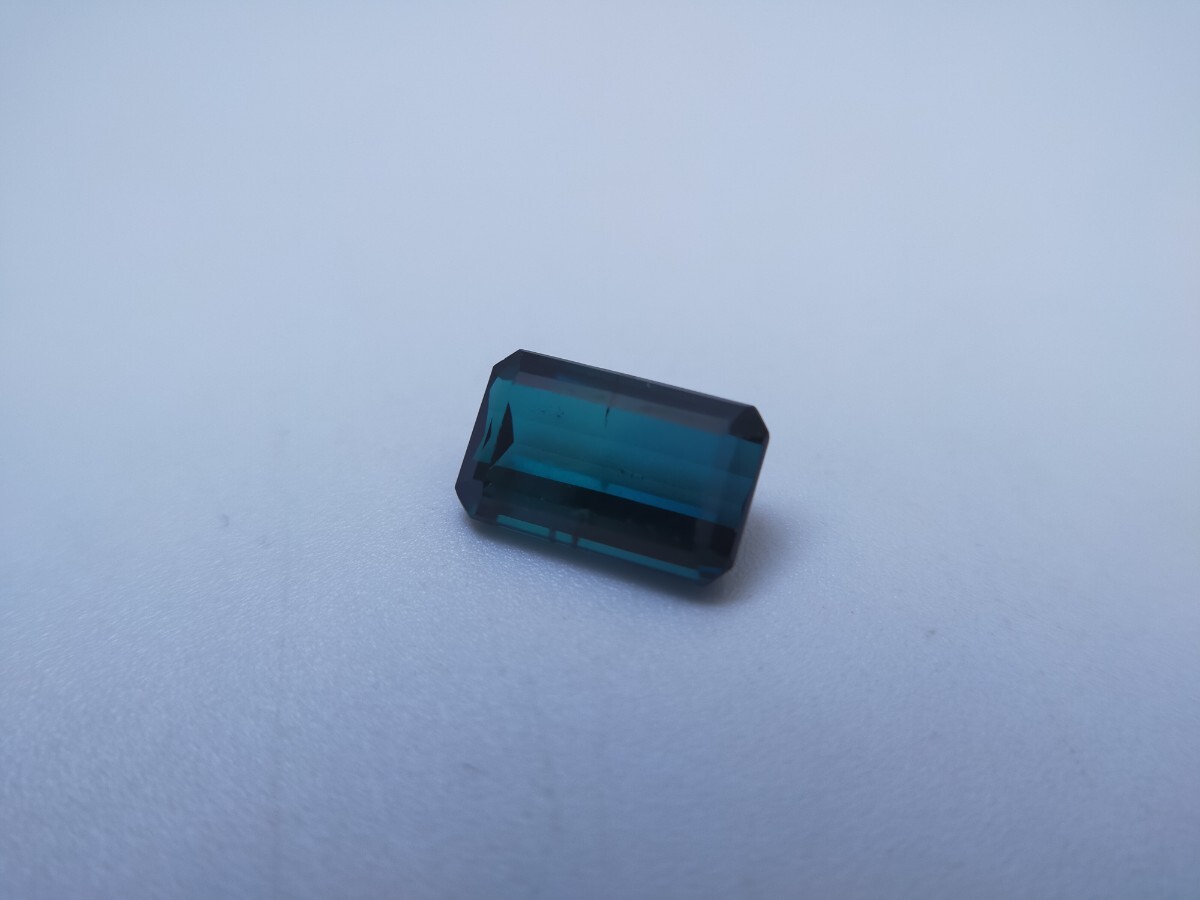 天然 インディゴライト トルマリン 4.091ct インディコライト ブルートルマリン ルース indigolite tourmaline 拍卖