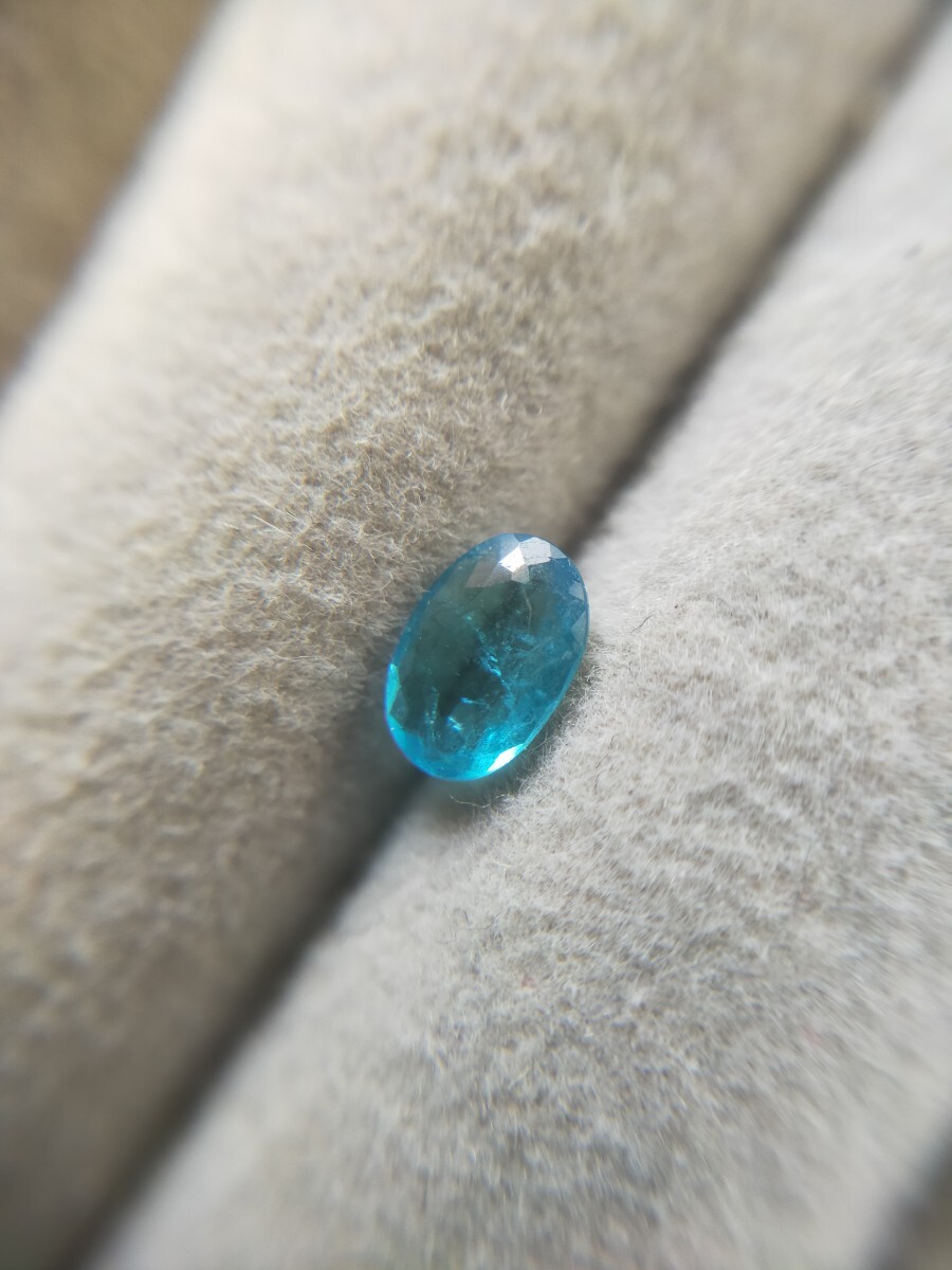 Brazil産 パライバトルマリン 0.396ct ブラジル産 ルース paraiba tourmaline loose オーバル パライバ 拍卖