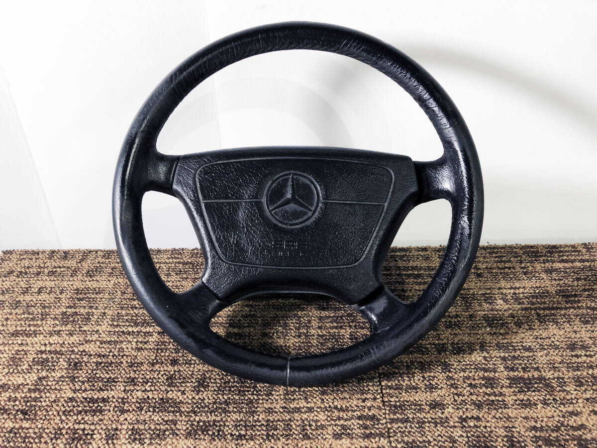 中古★メルセデス ベンツ W140 Sクラス/W124 Eクラス/R129 SLクラス他 ステアリング【PUR10 1086 A3】FPBF拍卖